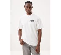Vans - Awaken Tiger Ss Tee Bianco - Abbigliamento XL Bianco