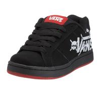 Vans B vidov VDE3288, edbsf - Pelle Sport Scarpe Skate DING, Nero, ((digskul) Black/Red/Black), Nero (Nero), 36.5 EU