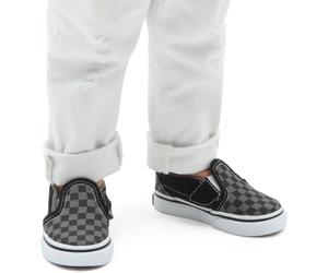Vans Bambini Sneaker Classic FTW Td Slip-On V (Checkerboard) Blk/Pewter 17 Nero