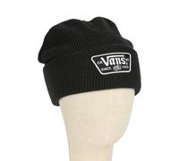 Vans Beanie Cuffia Knu Patch - Nero, Lana Acrilica - Taglia O/S
