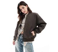 Vans - Bennett - Bomber trapuntato color caffè turco-Marrone S