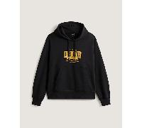 Vans - Berlin Off The Wall Pullover Hoodie, Uomo, Nero, Taglia: XS