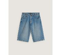Vans - Bermuda baggy Cinched Check-5, Donna, Blu, Taglia: 22