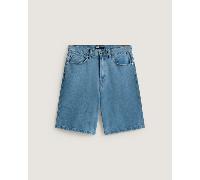 Vans - Bermuda baggy in denim Check-5, Uomo, Blu, Taglia: 34