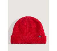 Vans - Berretto Bambino/a con risvolto Core Basic, Rosso, Taglia: Taglia unica