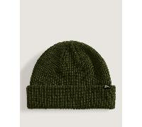 Vans - Berretto con risvolto Core Basic, Uomo, Verde, Taglia: Taglia unica