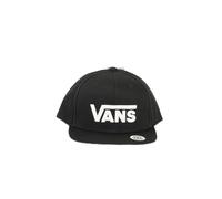 Vans Berretto per bambini DROP V II SNAPBACK con tetto in cotone, nero con applicazione VN0A36OUBLK1