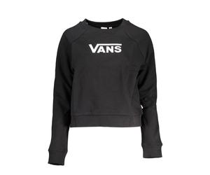 Vans Black Cotton Women Sweatshirt - S