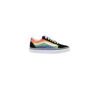 Vans Black Fabric Low Top Sneakers - EU34.5/US4.5