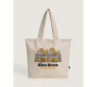 Vans - Borsa tote Milano Ciao Brera, Uomo, Beige, Taglia: Taglia unica