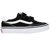 Vans Brooklyn LS V, Scarpe da Ginnastica Unisex-Bambini e Ragazzi, Tela Camoscio Nero Bianco, 27.5 EU