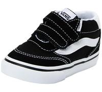Vans Brooklyn Mid V Sneaker, Scarpe da Ginnastica Unisex da Bambino, Nero/Bianco, Taglia 36, Nero e Bianco, 32.5 EU