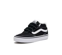Vans Brooklyn Mid V, Scarpe da Ginnastica, Nero e Bianco, 34.5 EU