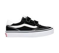 Vans Brooklyn, Scarpe da ginnastica Unisex - Bambini e ragazzi, Suede Canvas Black White, 28 EU