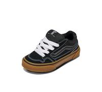Vans Caldrone, Scarpe da Ginnastica Unisex - Bambini e Ragazzi, Suede Mesh Black Gum, 38 EU