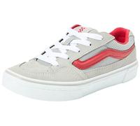 Vans Caldrone, Scarpe da Ginnastica Unisex - Bambini e Ragazzi, Suede Mesh Charcoal Red, 38 EU