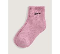 Vans - Calzettoni Bambino/a Classic Script Half (1 paio), Rosa, Taglia: XXS (27-30.5 )