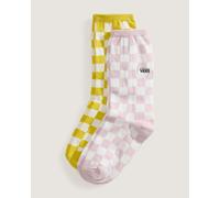 Vans - Calzettoni Bambino/a Ticker (2 paia), Giallo, Taglia: XS (31-34)