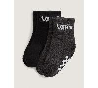 Vans - Calzettoni Bebè Classic (2 paia), Nero, Taglia: 0 - 12 mesi