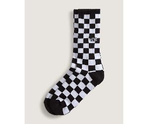 Vans - Calzettoni Checkerboard (1 paio), Nero, Taglia: S (34.5-38 )