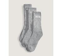 Vans - Calzettoni Classic (3 paia), Uomo, Grigio, Taglia: S (34.5-38 )