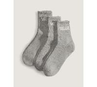 Vans - Calzettoni Classic Half (3 paia), Uomo, Grigio, Taglia: L (42.5-47 )