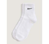 Vans - Calzettoni Classic Script Half (1 paio), Uomo, Bianco, Taglia: L (48-51 )