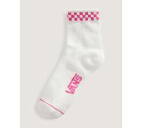 Vans - Calzettoni Peek-A-Check (1 paio), Uomo, Rosa, Taglia: S (34.5-38 )