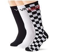 Vans - Calzini da uomo, Scacchiera nera, Taglia unica