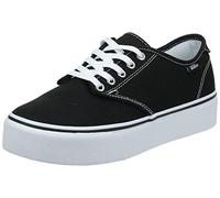 Vans Camden Platform - Scarpe da Ginnastica Basse Donna, Nero ((Canvas) Black/White 187)