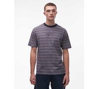 Vans - Cameron - T-shirt a maniche corte blu a righe XS