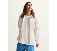 Vans Camicia Uomo Kessler Checkerboard, Maniche Corte - E68 (Bianco Marshmall)