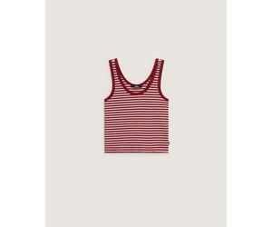 Vans - Canotta a righe Lilly, Donna, Rosso, Taglia: M