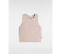 Vans - Canotta con giromanica largo Essential, Donna, Rosa, Taglia: XL