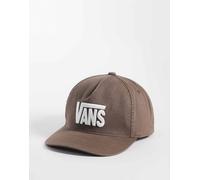 Vans - Cappellino snapback marrone elasticizzato con logo One Size