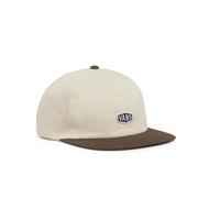 Vans Cappello Berretto Hat Beige marrone Hex Logo Jockey Coal flat Cotone