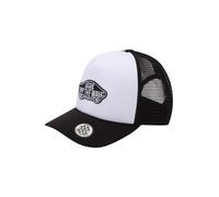 Classic Patch Curved Bill Trucker Black by Vans T.U Nero