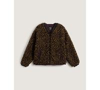 Vans - Cappotto Suffolk Cheetah Check Pile, Donna, Blu, Taglia: M