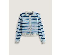 Vans - Cardigan a righe Premium Dolly, Donna, Grigio, Taglia: XL