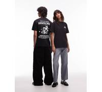 Vans - Chaos - T-shirt nera con grafica stampata sul retro-Nero S