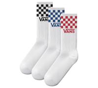Vans - Classic Check Crew - Calze casual US 3,5-6 | EU 34,5|38 bianco/grigio