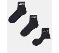 Vans - Classic - Confezione da 3 paia di calzini corti neri-Nero 38-40