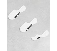 Vans - Fantasmini Classic (3 paia), Uomo, Bianco, Taglia: L (42.5-47 )