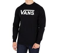 Vans Classic LS Maglietta Uomo (Black/White), XS