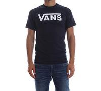 Vans Classic, Maglietta Uomo, Blu (Navy/White), XL