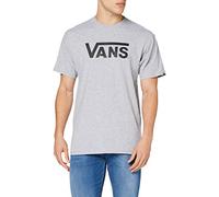 Vans Classic, Maglietta Uomo, Grigio (Athletic Heather/Black), S