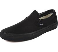 Vans Classic Slip-On - Scarpa da Skateboard, Black/Black,