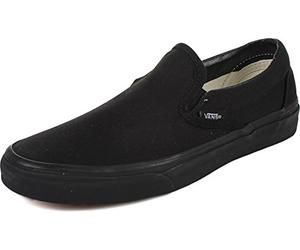 Vans Classic Slip-On - Scarpa da Skateboard, Black/Black,