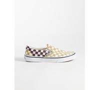 Vans Classic Slip-On sneakers a scacchi beige e viola-Multicolore 39