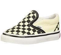 Vans Classic Slip-On VEX8BWW, Sneaker, Unisex Bambino, Blanco (black and white checker/white), 22